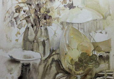 新民晚报：画心灵的现代交映——静物小记 （油画） 叶亢宁