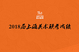 ART703美术教育 2018届上海美术联考成绩